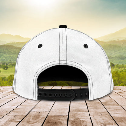 3D Classic Cap Disc Golf Personalized Name Cap Lasfour CA0036