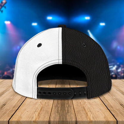 3D Classic Cap Heavy Metal Personalized Name Cap Lasfour CA0991