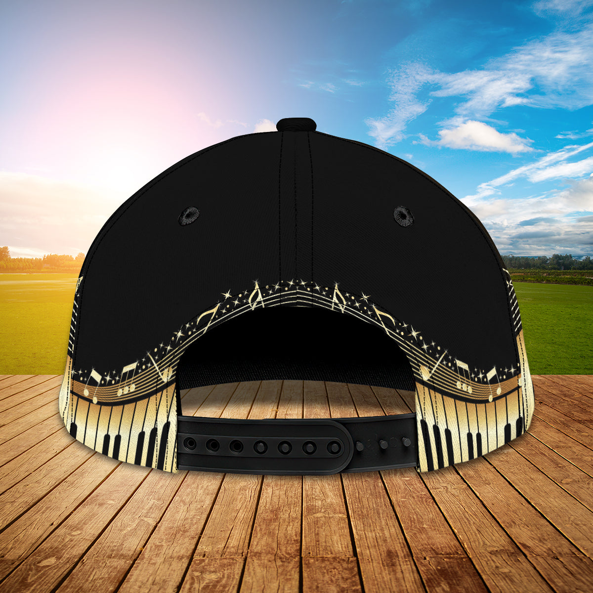 3D Classic Cap Music World Personalized Name Cap Lasfour CA1217