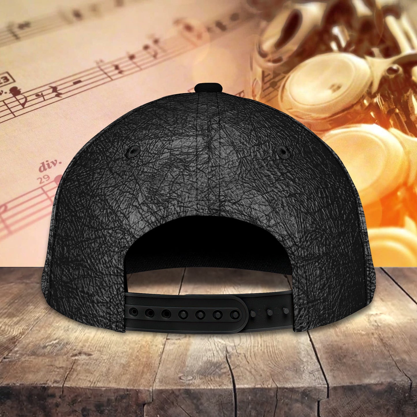 3D Classic Cap Music Personalized Name Cap 110 Lasfour CA2375