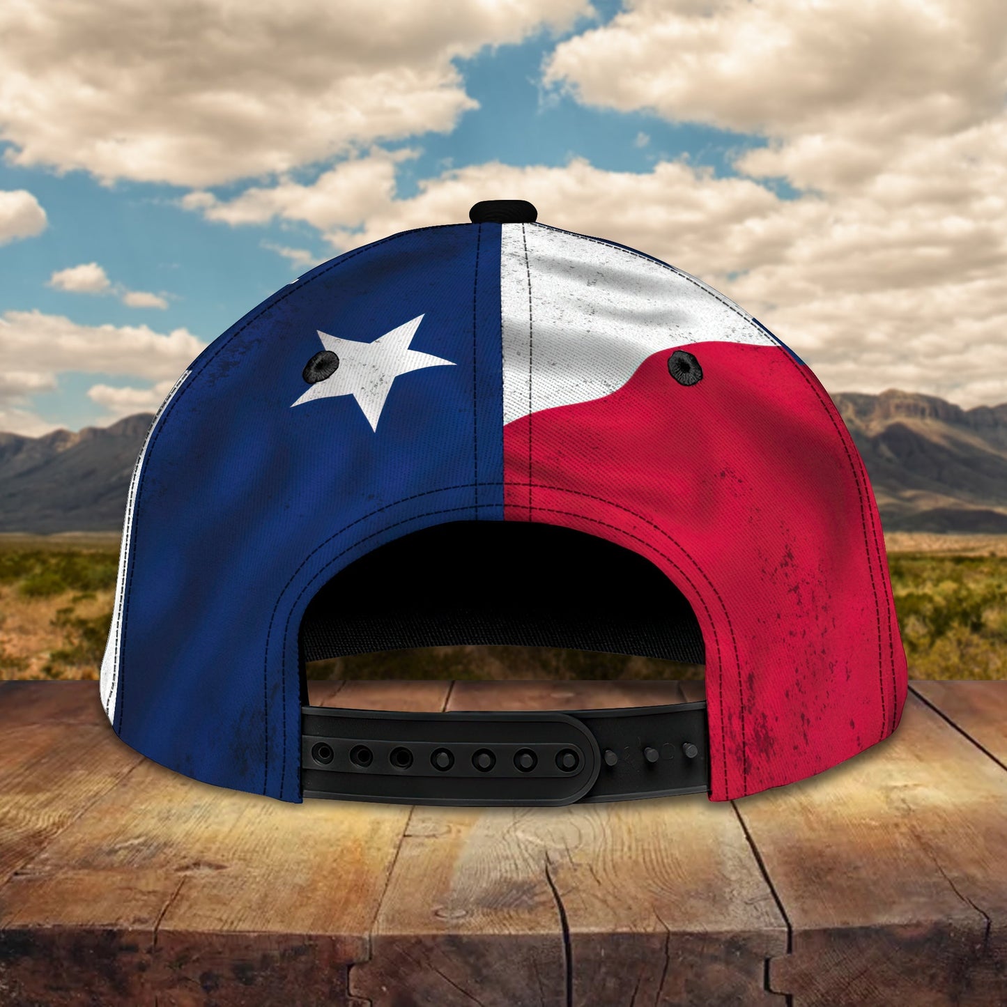 3D Classic Cap Bull Riding Texas 02 Personalized Name Cap Lasfour CA1827