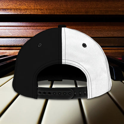 3D Classic Cap Piano Personalized Name Cap 42 Lasfour CA1082