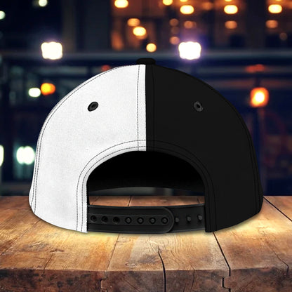 3D Classic Cap Coffee Personalized Name Cap Lasfour CA2221