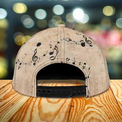 3D Classic Cap Guitar 2 Personalized Name Cap Lasfour CA0790