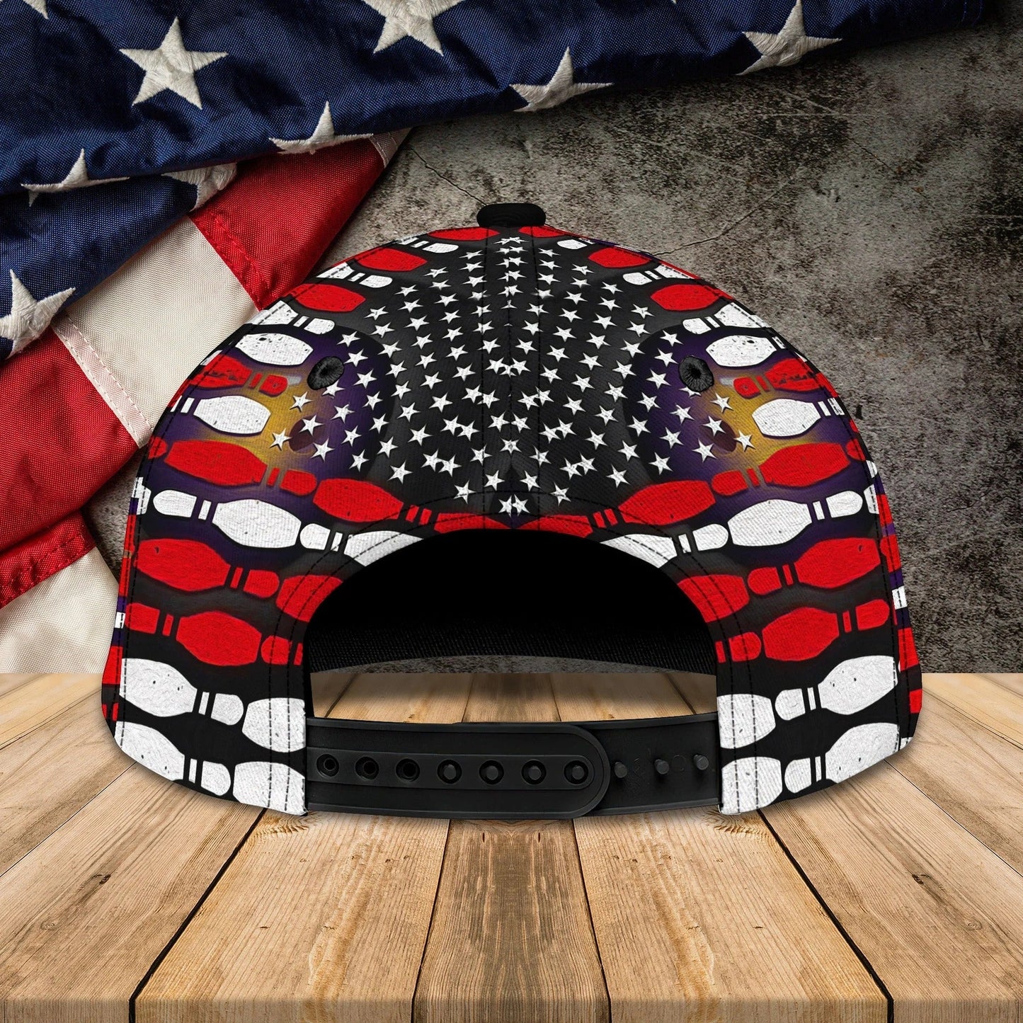 Personalized Name 3D All Over Print Bowling Cap Hat, Bowler Hat Full Print, Team Bowling Baseball Hat CO0172