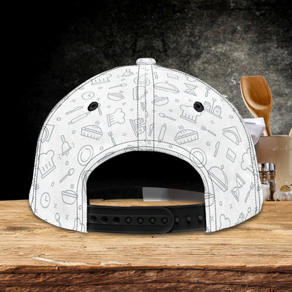 3D Classic Cap Custom Chef Classic Cap Lasfour CA0800