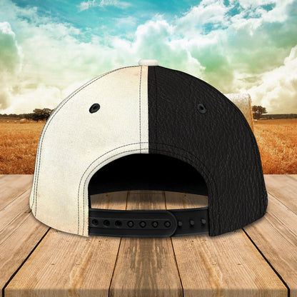 3D Classic Cap Personalized Name Cap Tractor02 Lasfour CA0883