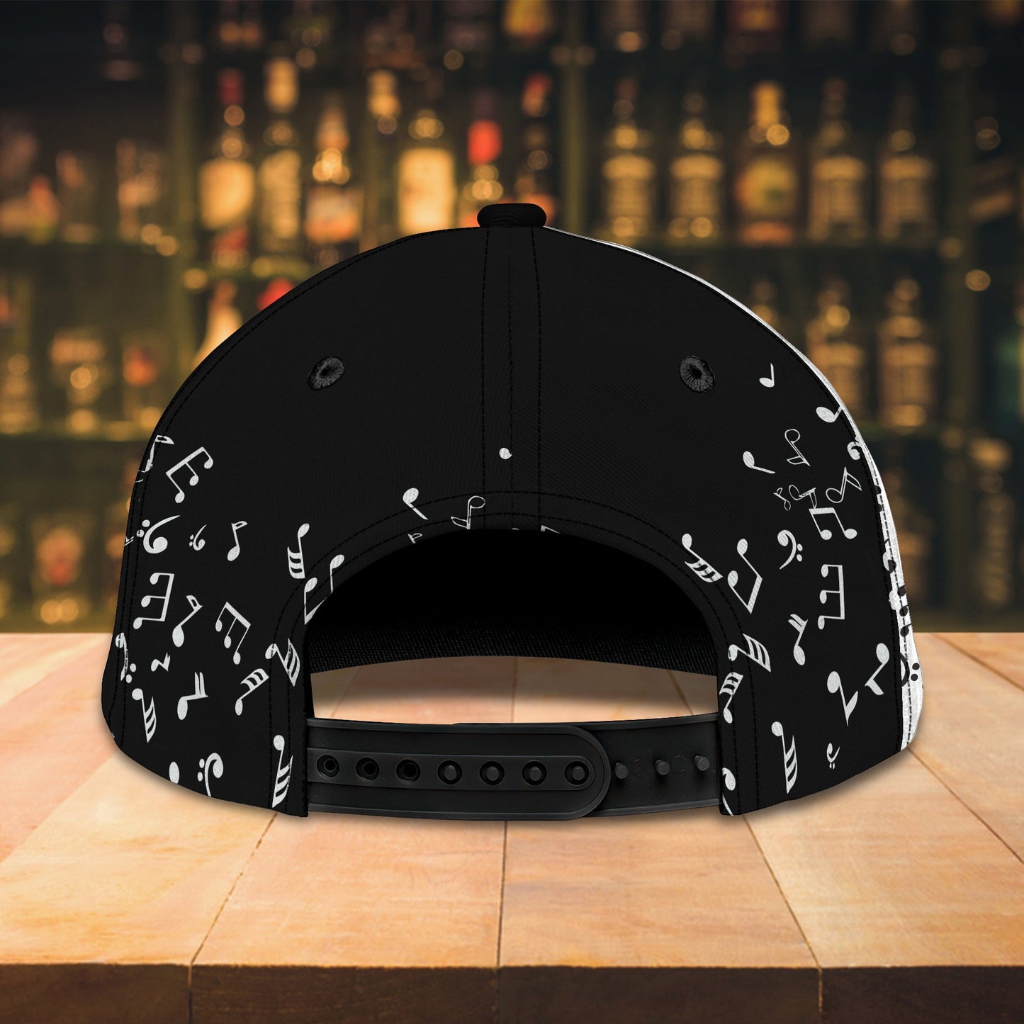 3D Classic Cap Piano 3 Personalized Name Cap Lasfour CA1084