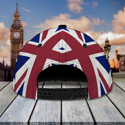 3D Classic Cap England Personalized Cap Lasfour CA2151
