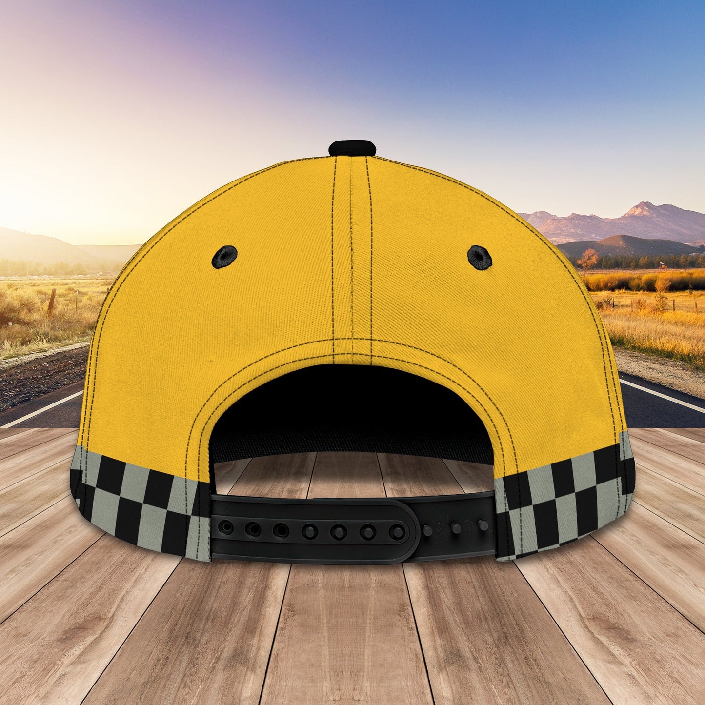 3D Classic Cap Taxi Personalized Name Cap 150 Lasfour CA0875