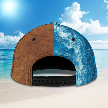 3D Classic Cap Surfing Personalized Name Cap Lasfour CA0894