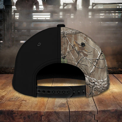 3D Classic Cap Bull Riding Cnd Personalized Name Cap Lasfour CA1989