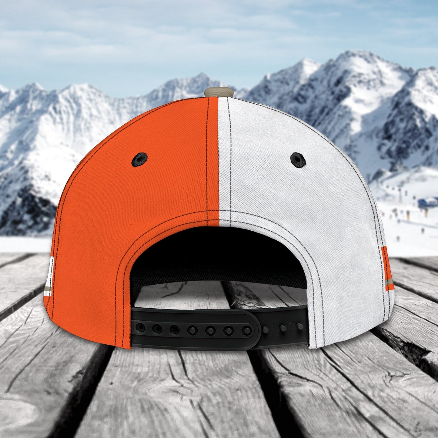 3D Classic Cap Snowmobile 146 Personalized Name Cap Lasfour CA2325