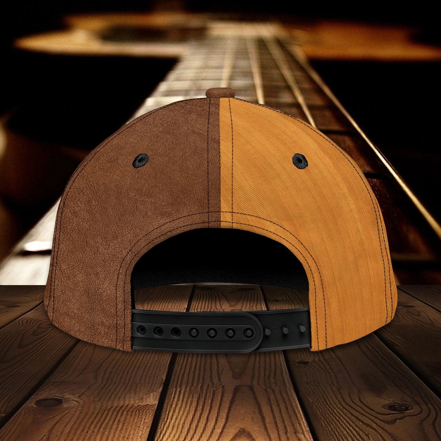 Custom Name Funny Gift For Guitar Man, Guitarist Baseball 3D Cap, Where World Fall Music Speak, Musican Cap CO0435