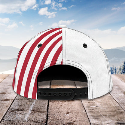 3D Classic Cap In A Hockey Gamepersonalized Name Cap Lasfour CA1749