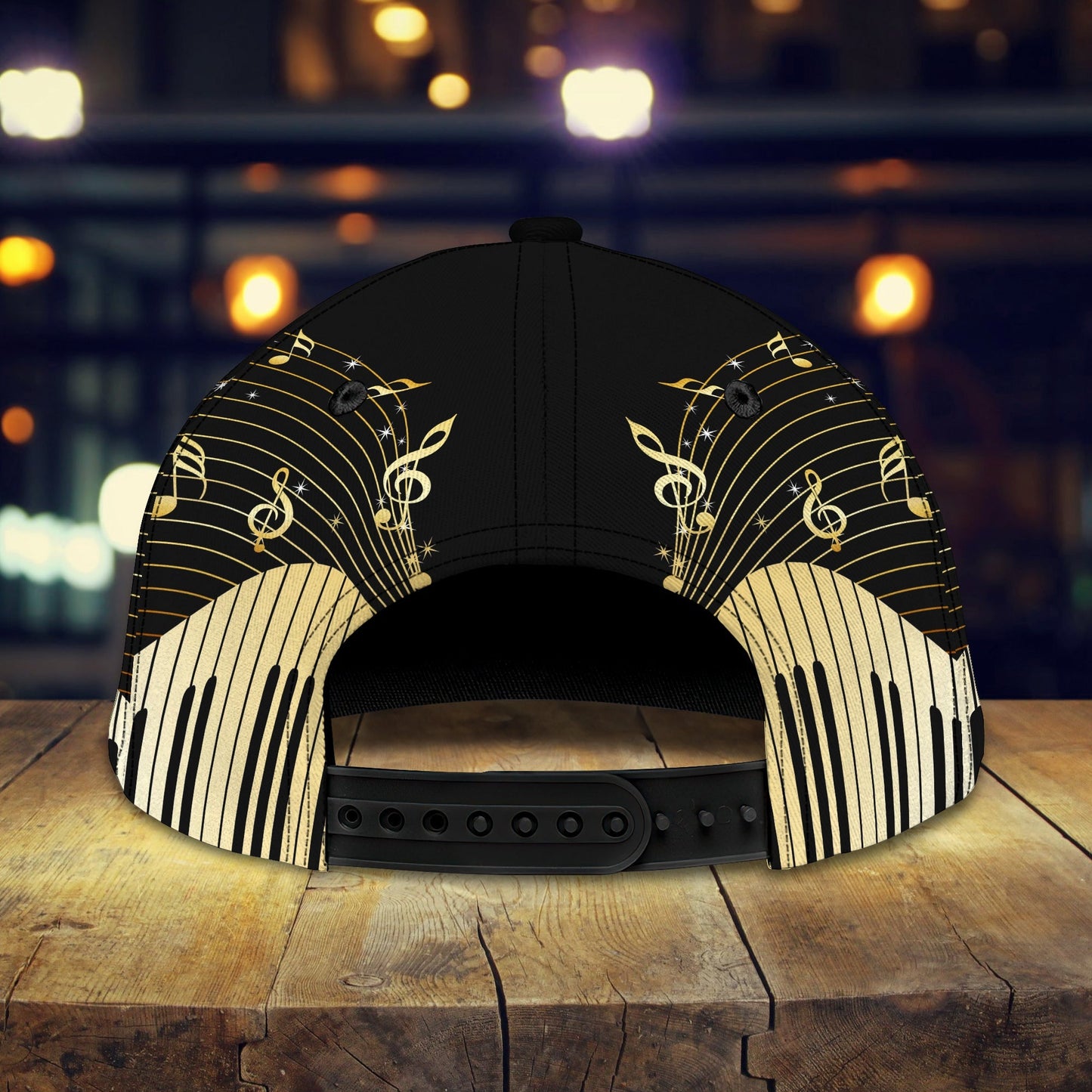 3D Classic Cap Love Piano Personalized Name Cap Lasfour CA1511