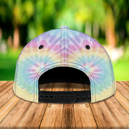 3D Classic Cap Tie Dye Way Maker Personalized Name Cap Lasfour CA0803