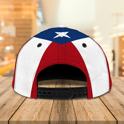 3D Classic Cap Texas Personalized Name Cap Lasfour CA1467