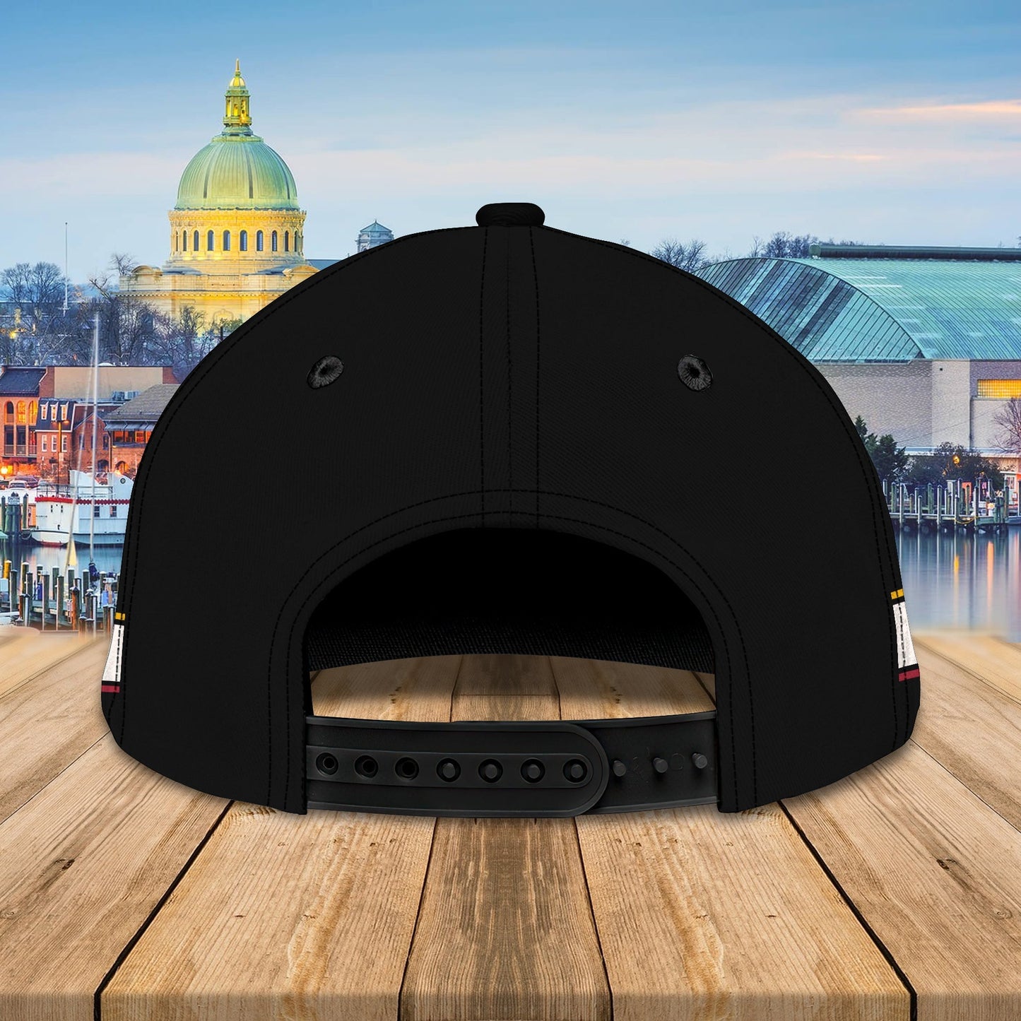 3D Classic Cap Maryland Personalized Name Cap Lasfour CA0032
