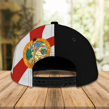 3D Classic Cap My Florida 4 Personalized Name Cap nama262 Lasfour CA1562