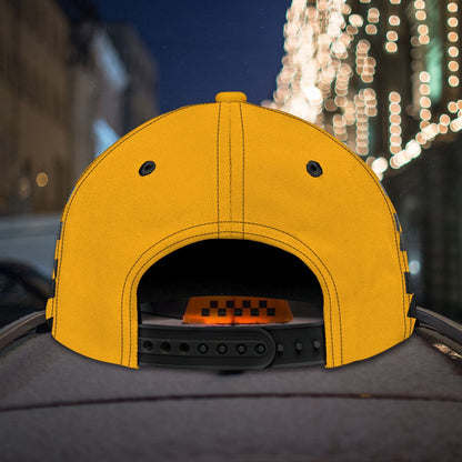 3D Classic Cap Taxi Driver 1 Personalized Name Cap Lasfour CA2035