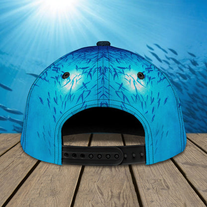 3D Classic Cap Scuba Diving Personalized Name Cap Lasfour CA2489