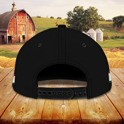 3D Classic Cap Rooster Personalized Name Cap 10 Lasfour CA1444