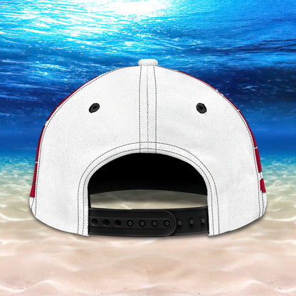 3D Classic Cap Scuba Diving 2 Personalized Name Cap Lasfour CA2315