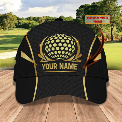 3D Classic Cap Golf Cap03 Personalized Name Cap Lasfour CA0767