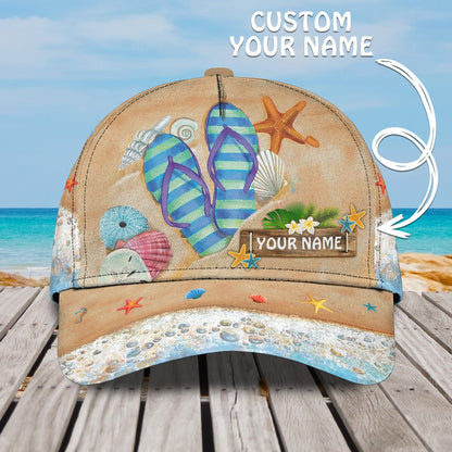 3D Classic Cap Customize Flip Flop Cap Lasfour CA1022