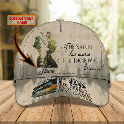 3D Classic Cap Hiking Personalized Name Cap Cap064 Lasfour CA1656