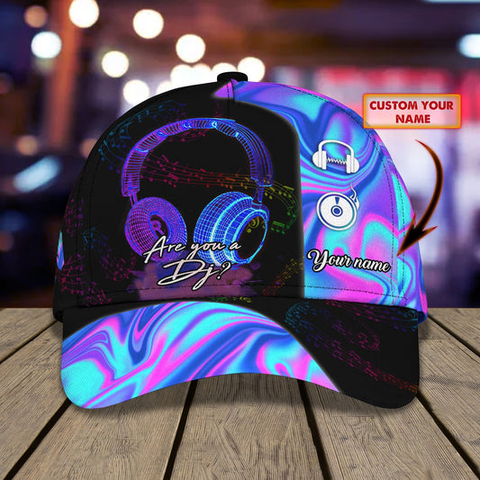 3D Classic Cap Dj 01 Personalized Name Cap Lasfour CA2245
