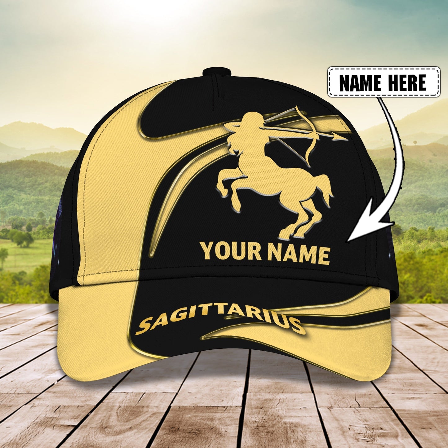 3D Classic Cap Classic Cap Sagittarius118 Lasfour CA1744