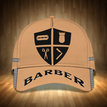 3D Classic Cap Barber Shop 3D Cap 01 Lasfour CA2432