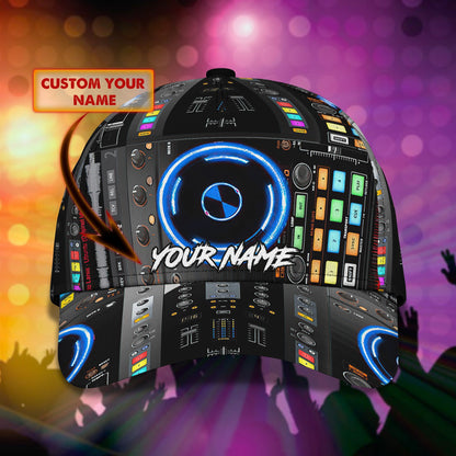 3D Classic Cap Dj Personalized Name Cap Nama47 Lasfour CA1387