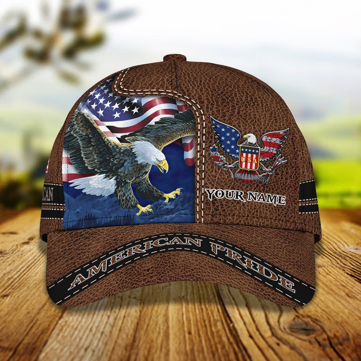 3D Classic Cap American Pride Cap 01 Lasfour CA1466