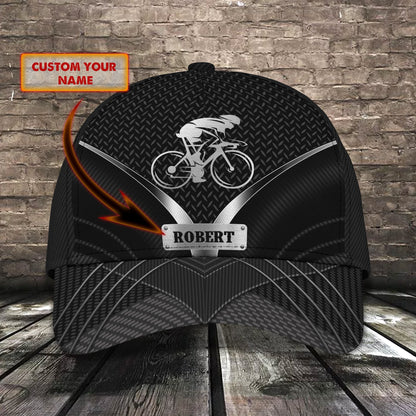 3D Classic Cap Cycling Personalized Name Cap 77 Lasfour CA0947