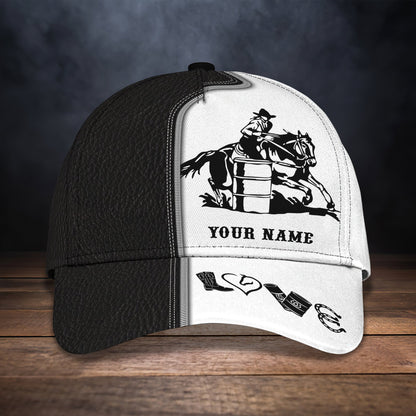 3D Classic Cap Barrel Racing Personalized Name Cap 37 Lasfour CA2248
