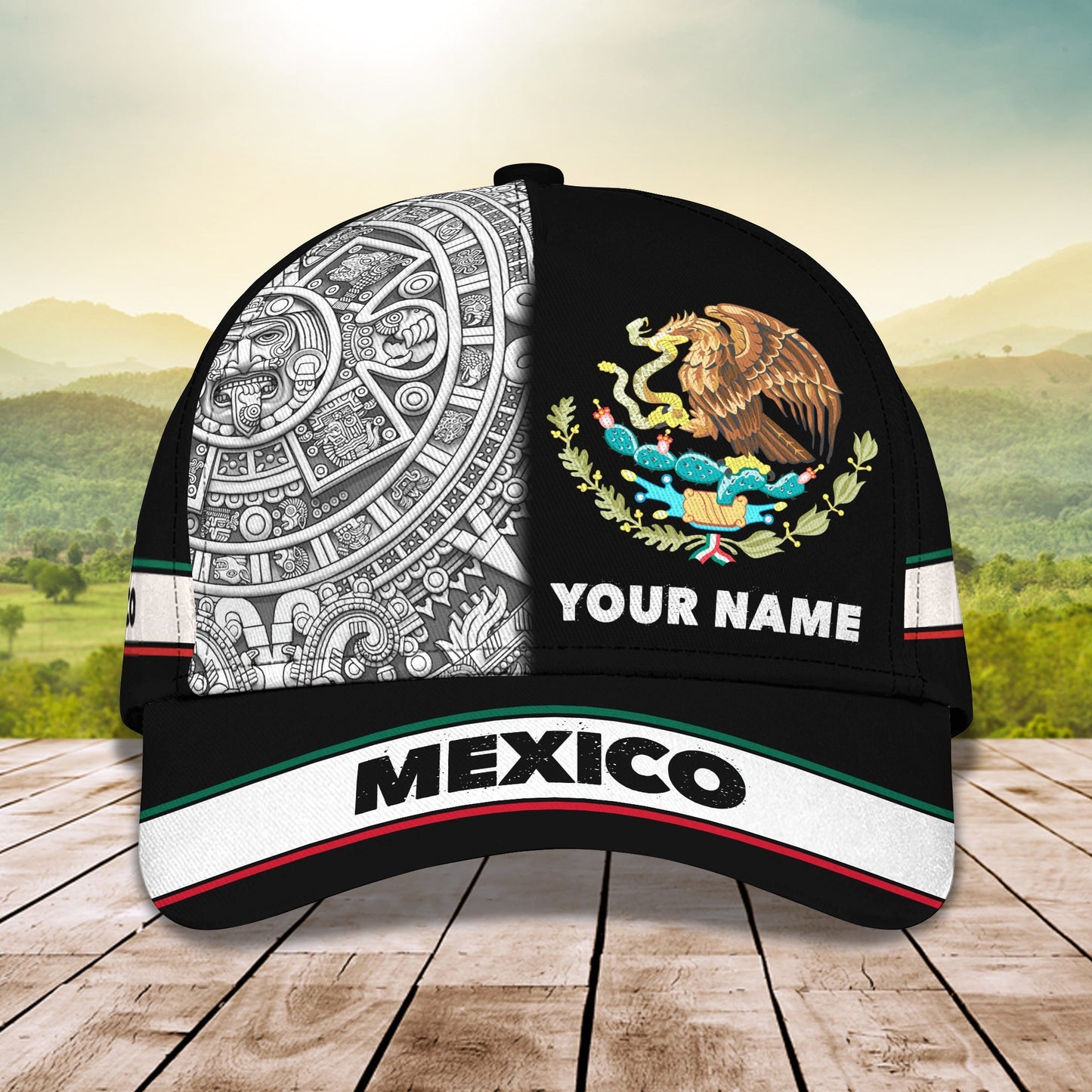 3D Classic Cap Mexico Cap02 Lasfour CA1713
