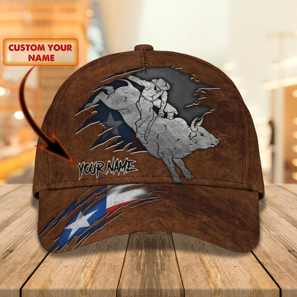 3D Classic Cap Jaripeo Personalized Name Cap 46 Lasfour CA2467