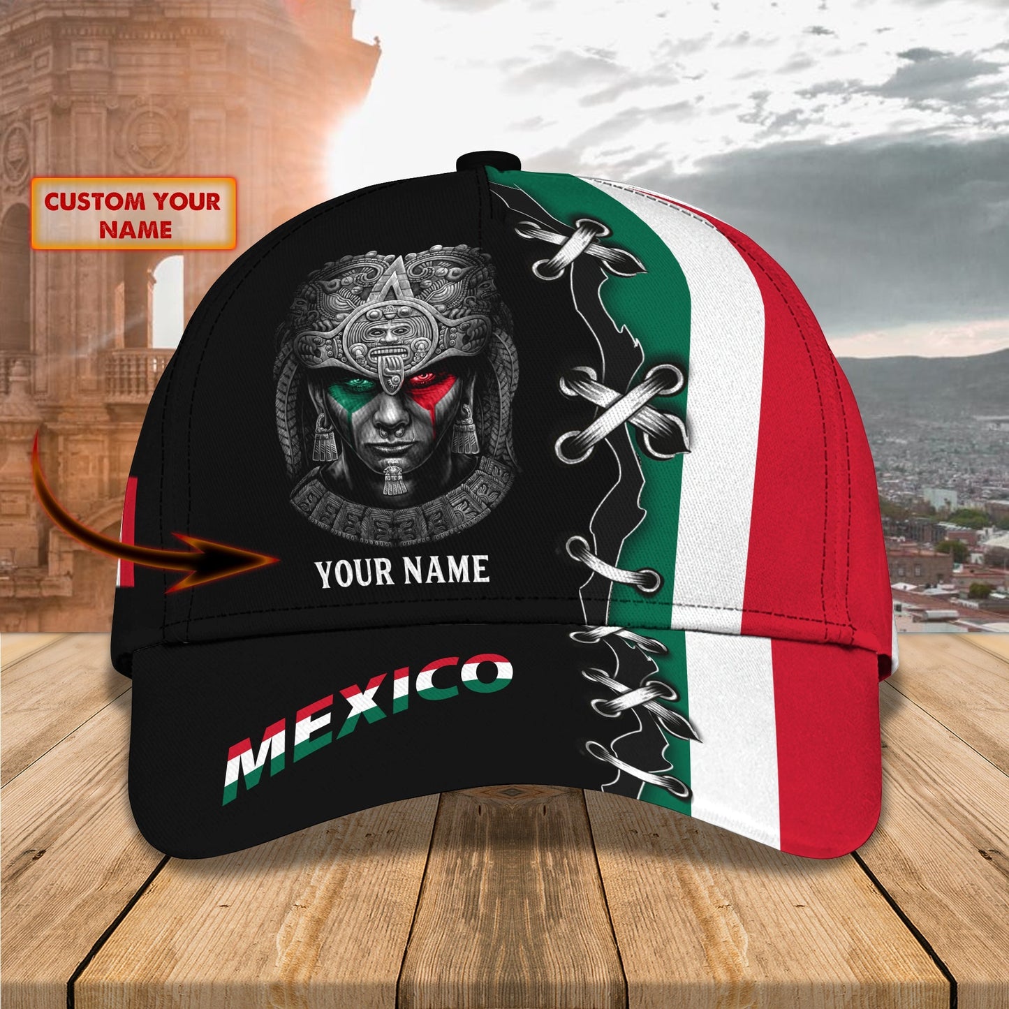 3D Classic Cap Mexico Cap03 Lasfour CA1797
