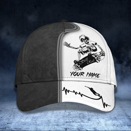 3D Classic Cap Skateboard Personalized Name Cap 01 Lasfour CA1432