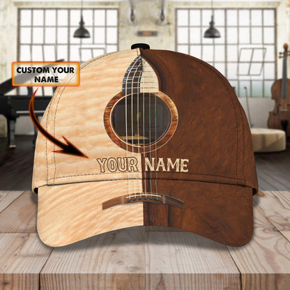 3D Classic Cap Guitar Personalized Name Cap 57 Lasfour CA1285