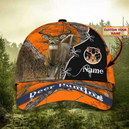 3D Classic Cap Deer Hunter Awsomepersonalized Name Cap Lasfour CA2239