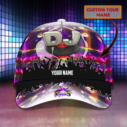 3D Classic Cap Dj X1 Personalized Name Cap Lasfour CA2408