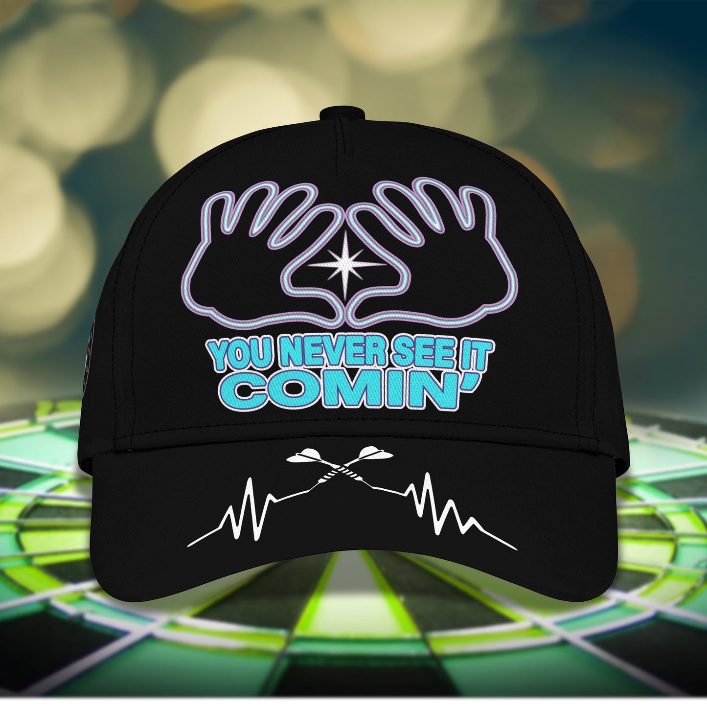 3D Classic Cap You Never See It Comin' Cap Lasfour CA2166