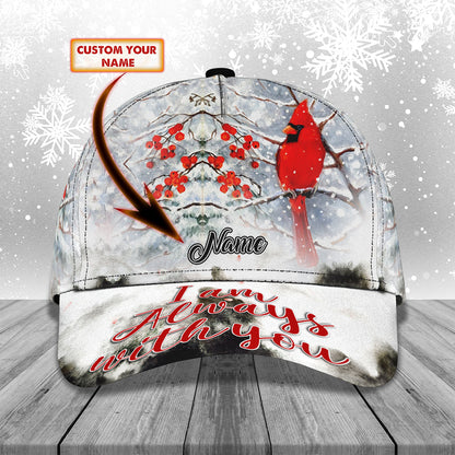 3D Classic Cap I'M Always With You Personalized Name Cap Lasfour CA1622