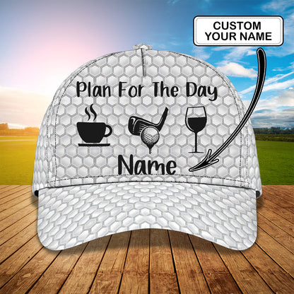 3D Classic Cap Flan For The Day Personalized Name Cap lnp10 Lasfour CA1430