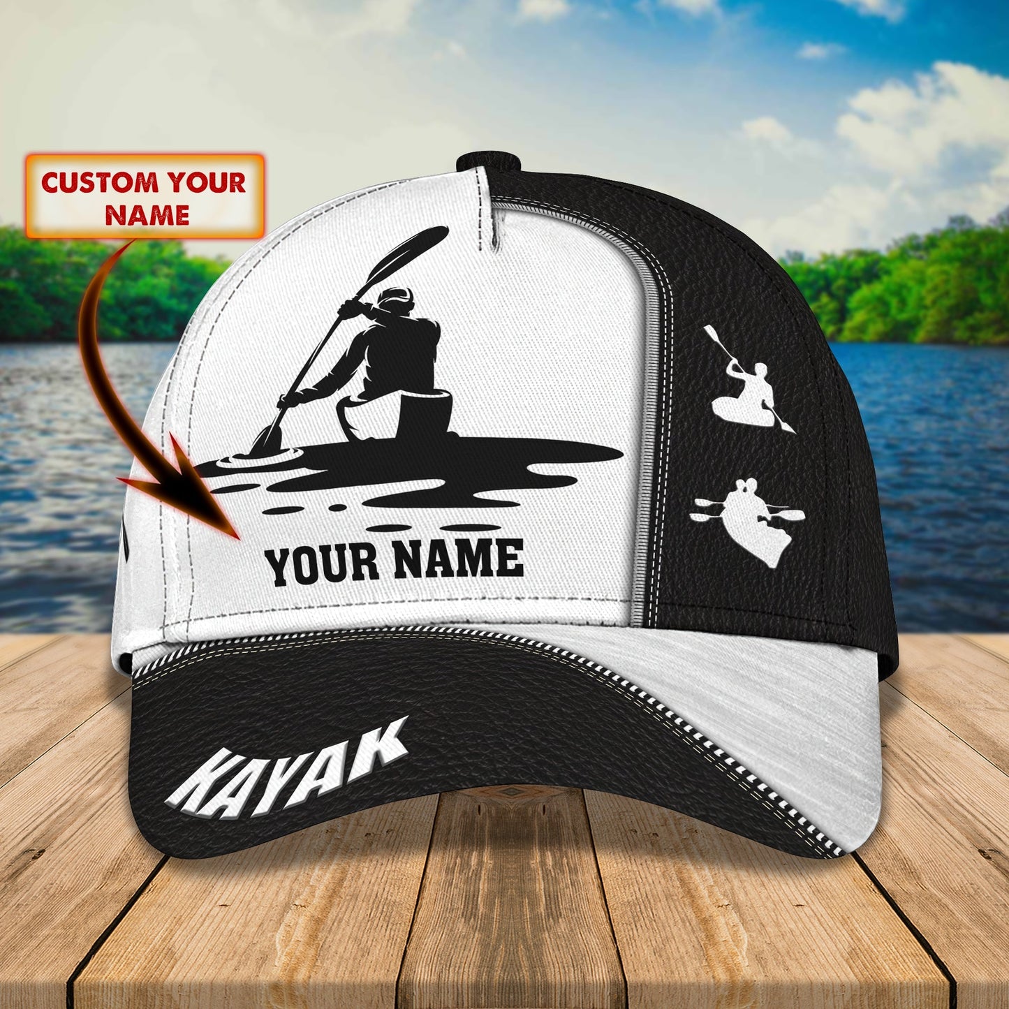 3D Classic Cap Layak Personalize Name Cap 01 Lasfour CA1062