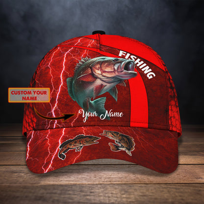 3D Classic Cap Red Snapperpersonalize Name Cap Nama179 Lasfour CA1716